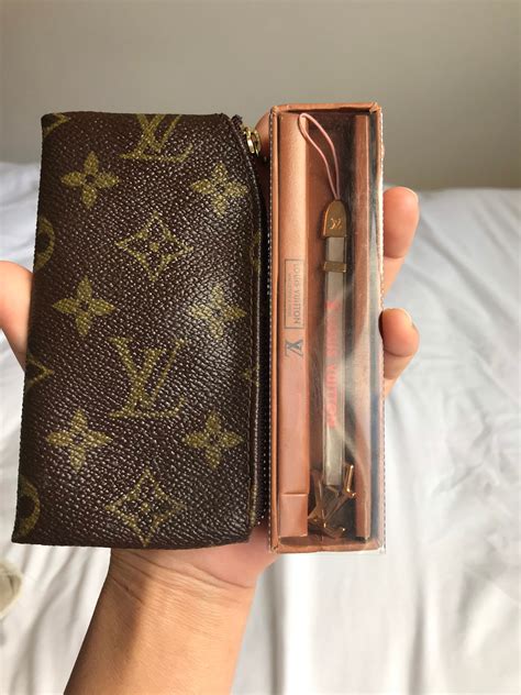 how much is a louis vuitton keychain|Louis Vuitton key case wallet.